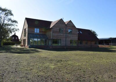 Image of a beautiful new build detached farm house