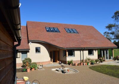 Image of a beautiful new build detached farm house